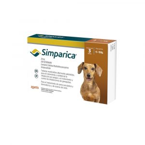 Simparica 20mg  de 5 a 10kg