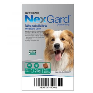 Nexgard de 10 a 25kg