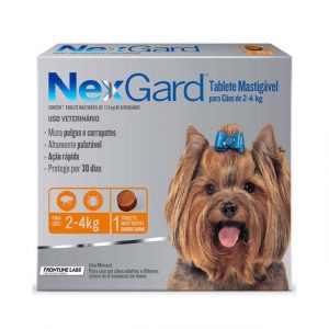 Nexgard de 2 a 4kg