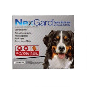 Nexgard de 25 a 50kg