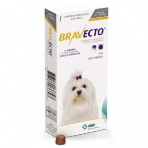Bravecto de 2 a 4.5kg