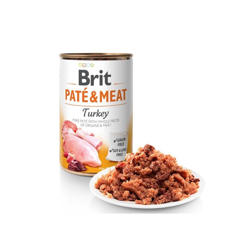 Brit Pate & Meat Turkey Dog