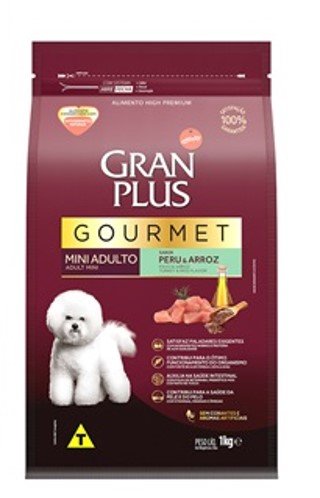 Gran Plus Gourmet Perro Mini y Pequeño Pavo & Arroz