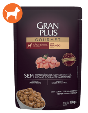 Gran Plus Sachet Cachorro Sabor Pollo