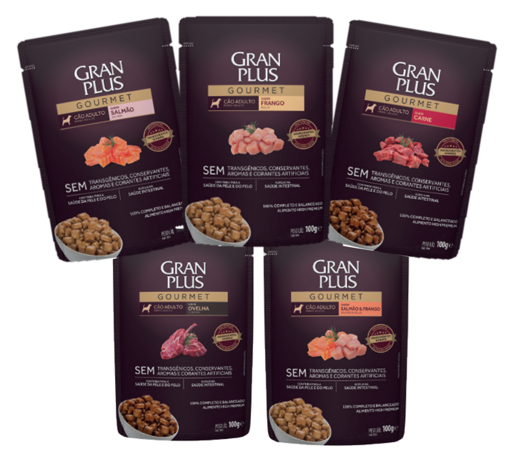 Gran Plus Sachet Perro Gourmet Sabores