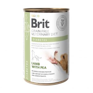 Brit GF Vet Diets Dog Diabetes Lata