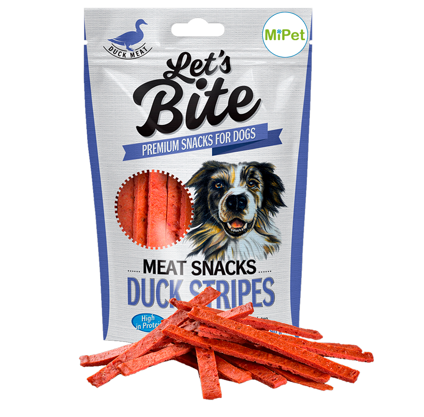 Lets Bite Meat Snack Duck Stripes