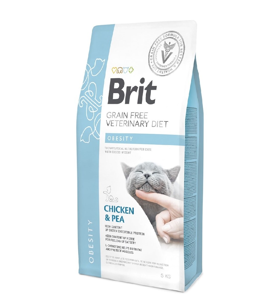 Brit GF Vet Diets Cat Obesity