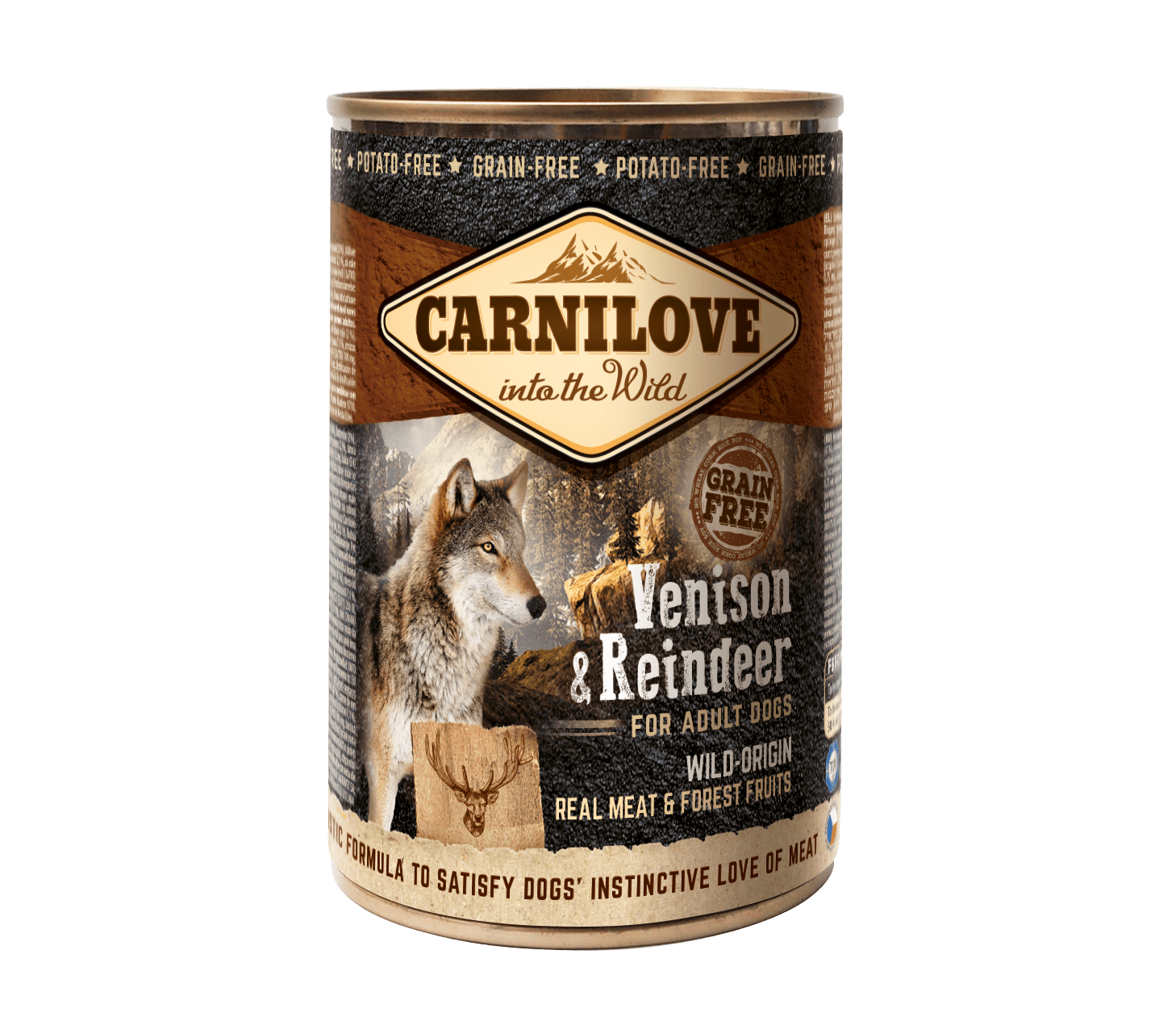 Carnilove Venison & Reindeer Lata x 400g