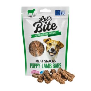 Lets Bite Meat Snack Puppy Lamb Bars