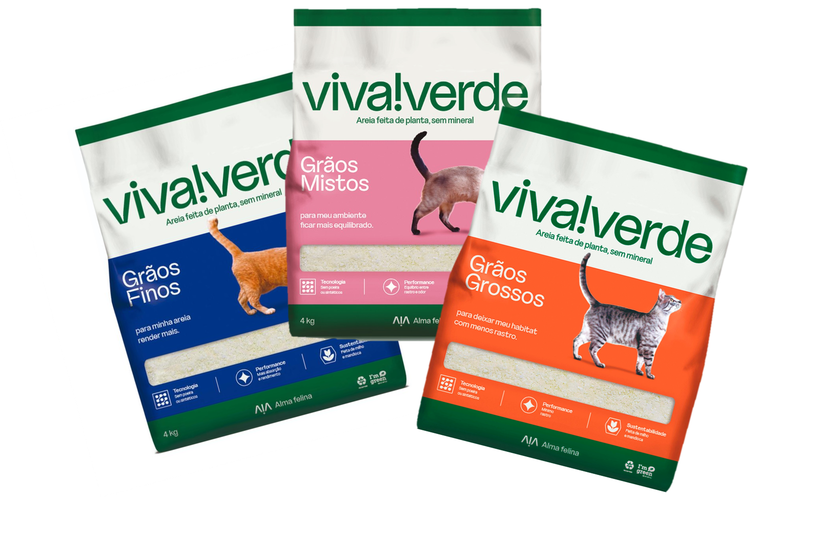 Viva Verde Arena de Gato Ecologica